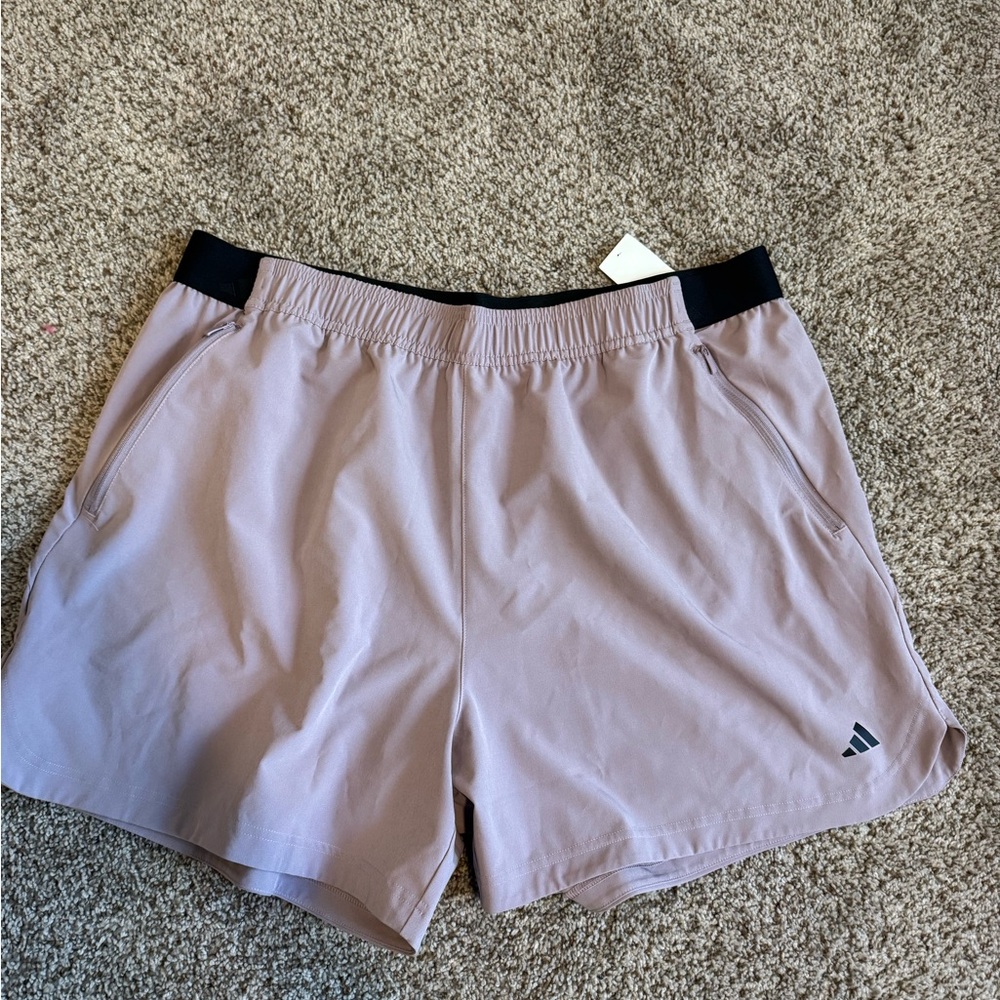 Adidas Men’s Light Lavender Athletic Shorts